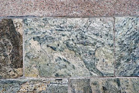 Close up of stone brick or tile Stock Photos