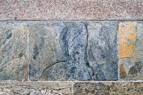 Close up of stone brick or tile Stock Photos