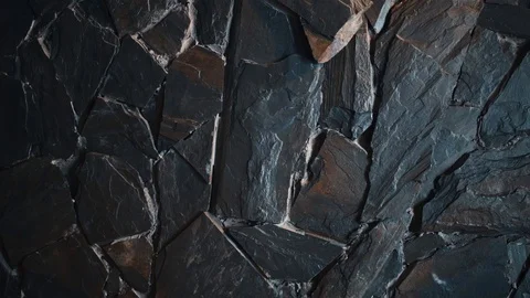 Close-up stone passage in the cave 스톡 동영상 86702501