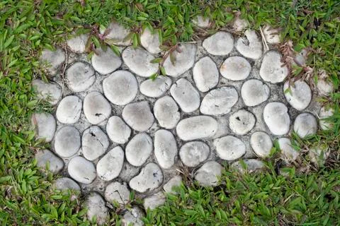 Close up of Stone Pathway Stock Photos