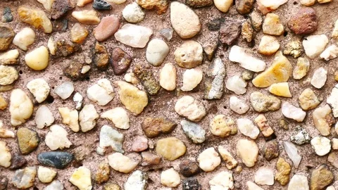 Close up on stone wall background. Stock Footage 79258983