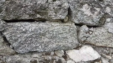 Close-up of stone wall Vídeos de archivo 97206916