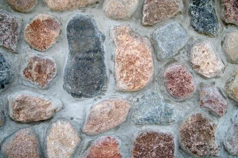 Close up of stone wall Stock Photos
