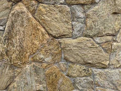 Close-up of stone wall Stock Photos