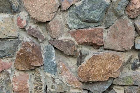 Close up of stone wall texture Stock Photos