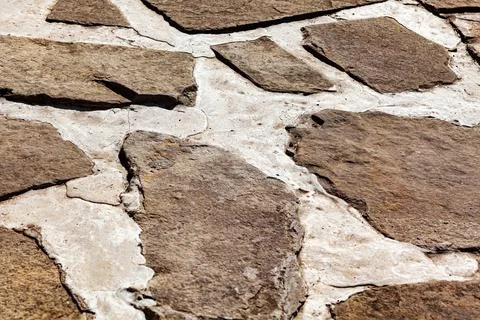 Close up of a stone wall texture Stock Photos