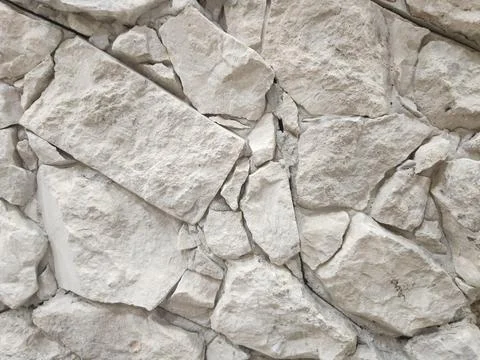 Close-up of stone wall texture Stock Photos