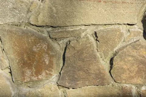 Close-up stonewall texture Foto stock