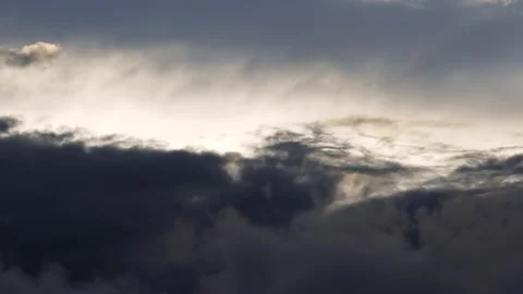 Close-up Storm clouds in motion, Stock Footage 238701492