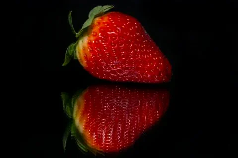 Close up of strawberry Stock Photos