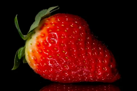 Close up of strawberry Stock Photos
