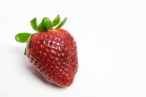 Close Up of a Strawberry Stock Photos
