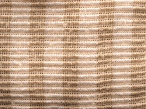 Close up of striped cotton texture Stock Photos