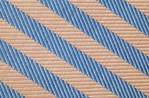 Close up stripes fabric pattern Close up stripes blue and brown fabric pat... Stock Photos