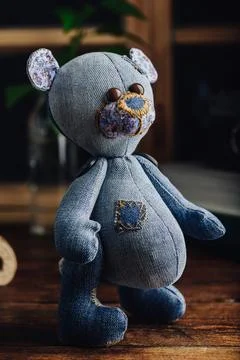 Close Up of Stuffed Bear Toy Stock Photos