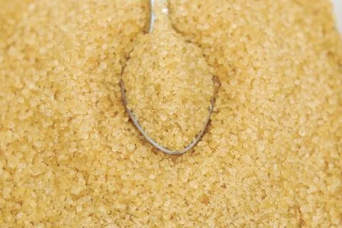 Close up sugar and sugarcane Stock Photos