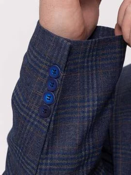 Close up of suit jacket cuff buttons Stock Photos
