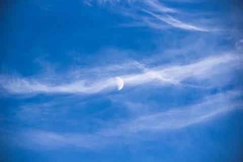 Close-up of the summer sky. 스톡 사진