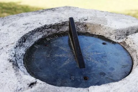 Close up Sun Clock Stock Photos