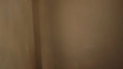 Close up of sun lit winter windows with bokeh Stock Footage 136375415