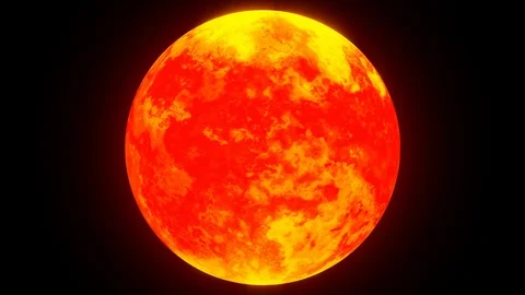 Close Up Sun Plasma Animations Stock Footage 111216350