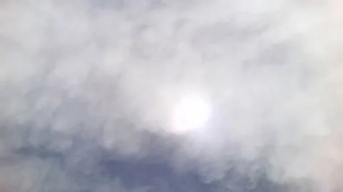 Close up sun. Time-lapse. Stock Footage 159260990