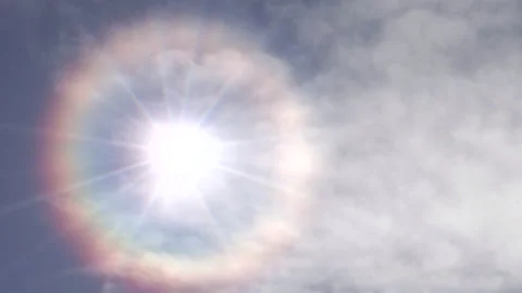 Close up sun. Time-lapse. Stock Footage 159261031