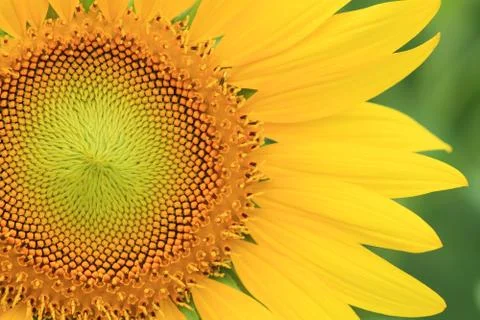 Close-up of sunflowers Stock Photos