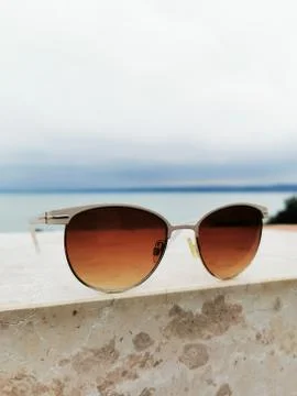 A close up of sunglasses Stock Photos