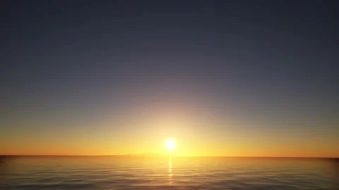 A close up of a sunset Stock Footage 155232743