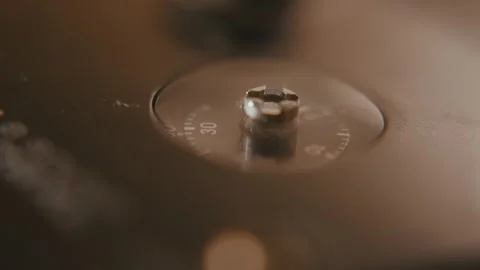 Close Up Super 8 Camera Interface Stock Footage 284983646