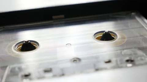 Close-up of supply spindle rotation Stock Footage 81798736