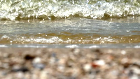 A close-up of the surf 스톡 동영상 151172153