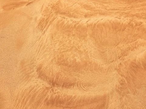 .close-up of surface of beach. sand texture background Stock Photos