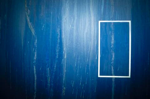Close up surface dirty texture of the Blue container without labels. Vintage Stock Photos