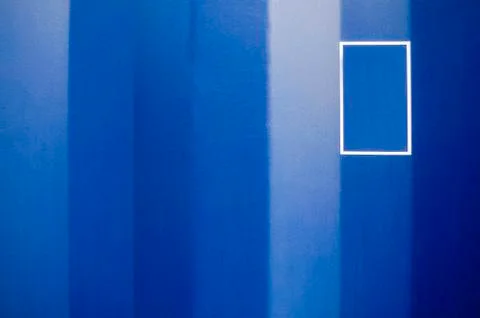 Close up surface dirty texture of the Blue container without labels. Vintage Stock Photos