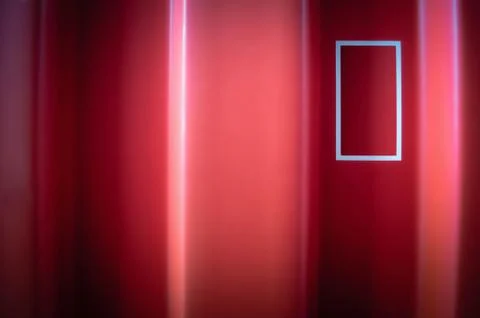 Close up surface texture of the Red container without labels. Vintage backgro Stock Photos