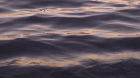Close-up of the surface of the water in the river Video stock 121997086