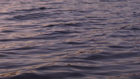 Close-up of the surface of the water in the river Vídeo Stock 122001703