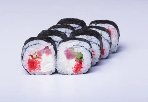 Close up sushi Stock Photos