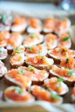 A close up of sushi Stock Photos