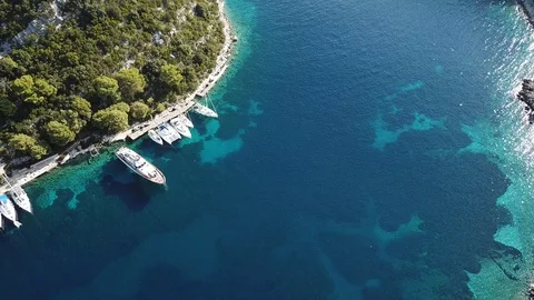 A close up of a swimming pool Stock Footage 128829294