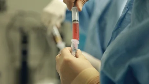 Close-up syringe Stockbeeldmateriaal 82878902