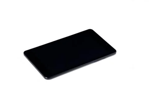Close-up of a tablet computer. Stock Photos