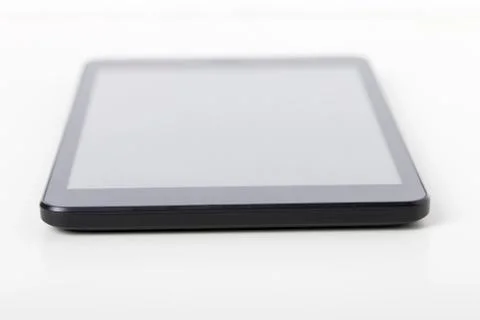 Close-up of a tablet computer. Stock Photos