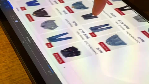 Close Up Of Tablet Stock Footage 162789934