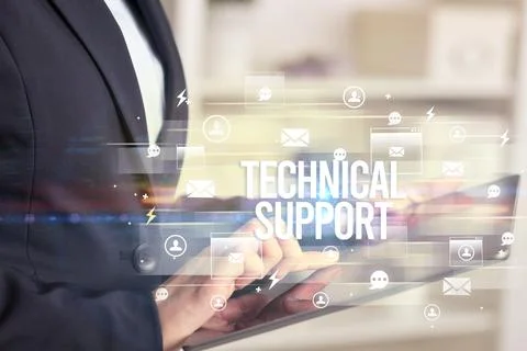 Close-up of a tablet searching modern technology concept Stock Photos