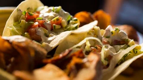 Close Up Tacos Stock Photos