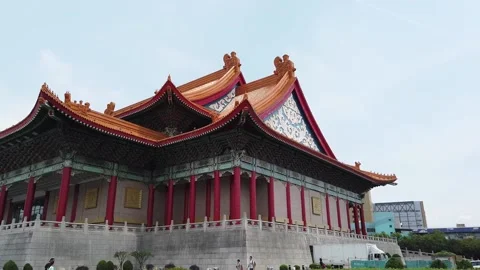 Close Up taiwan palace 스톡 동영상 238503971