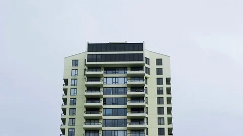 Close up of tall building in downtown Seattle Stock Footage 73491701